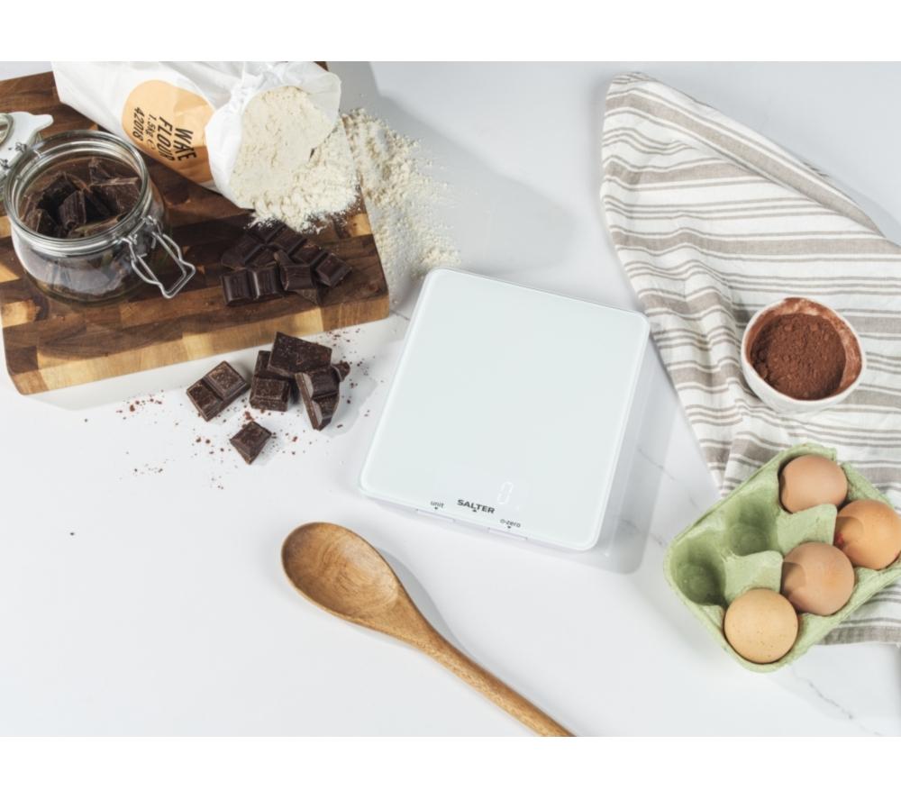 SALTER Boston Electronic Kitchen Scale - White image number 7 of 7