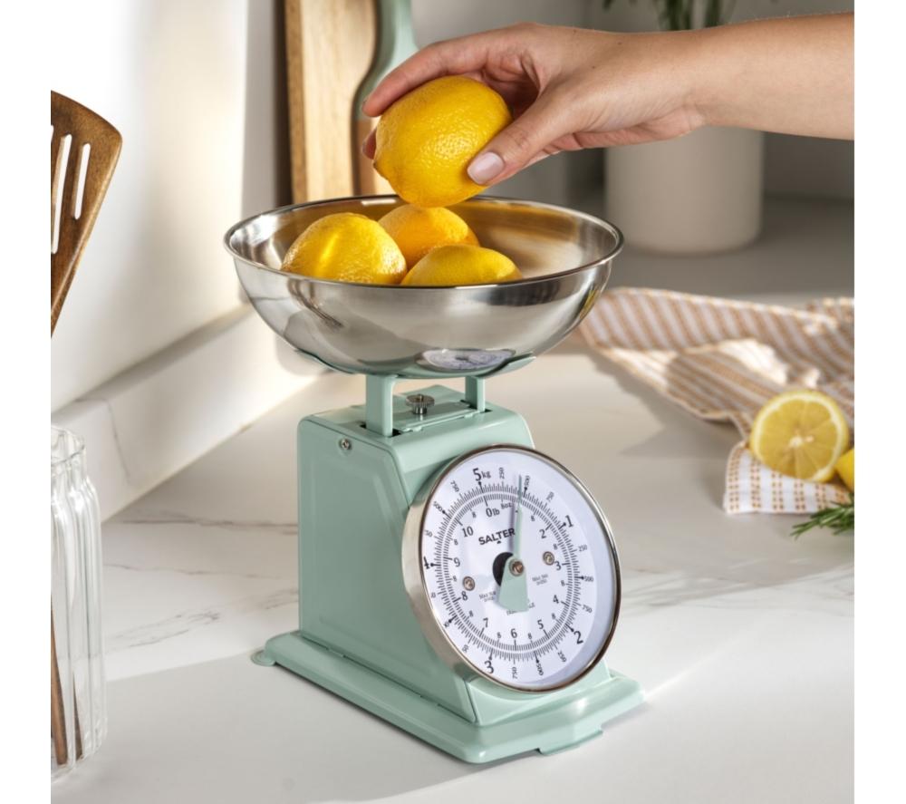 SALTER SA00562SFEU12 Timeless Mechanical Kitchen Scale - Green image number 4 of 6