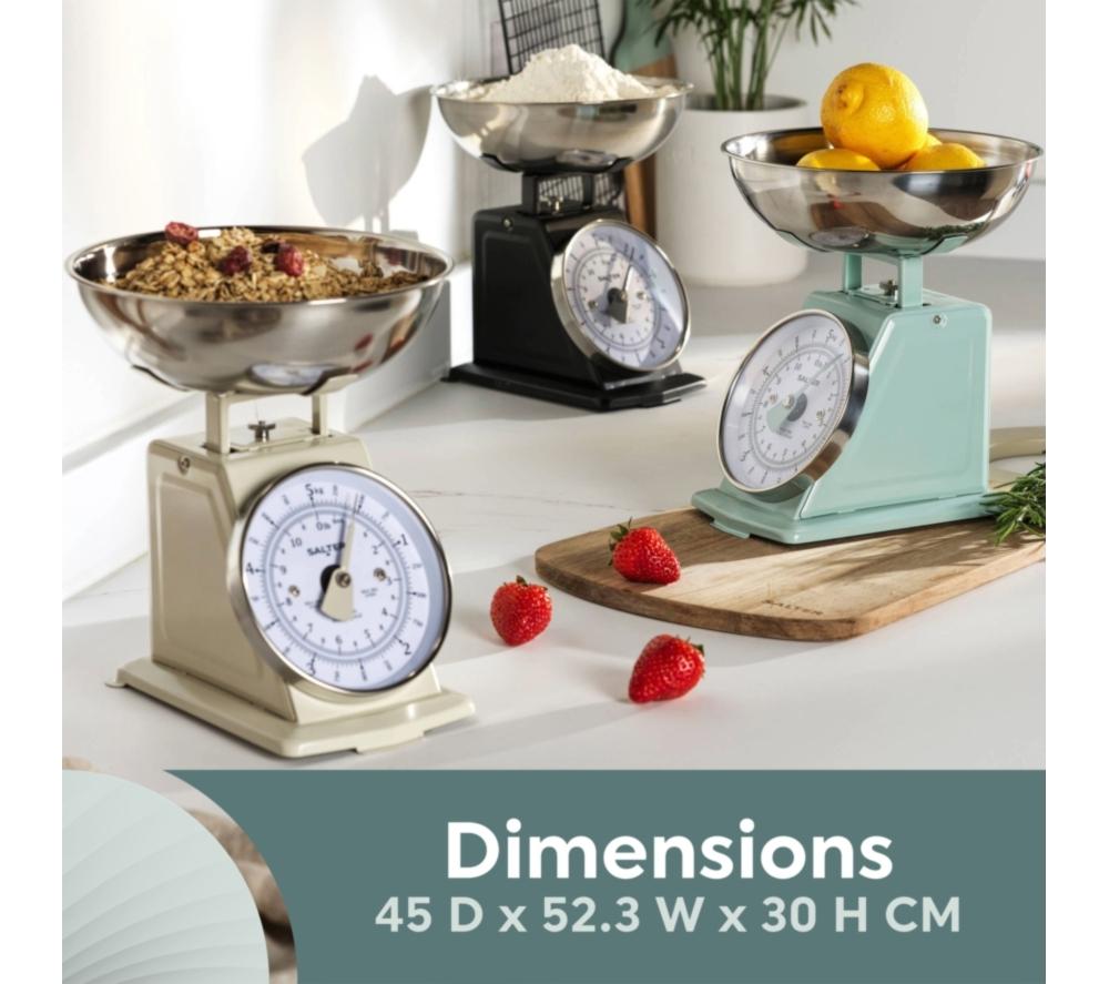 SALTER SA00562SFEU12 Timeless Mechanical Kitchen Scale - Green image number 5 of 6