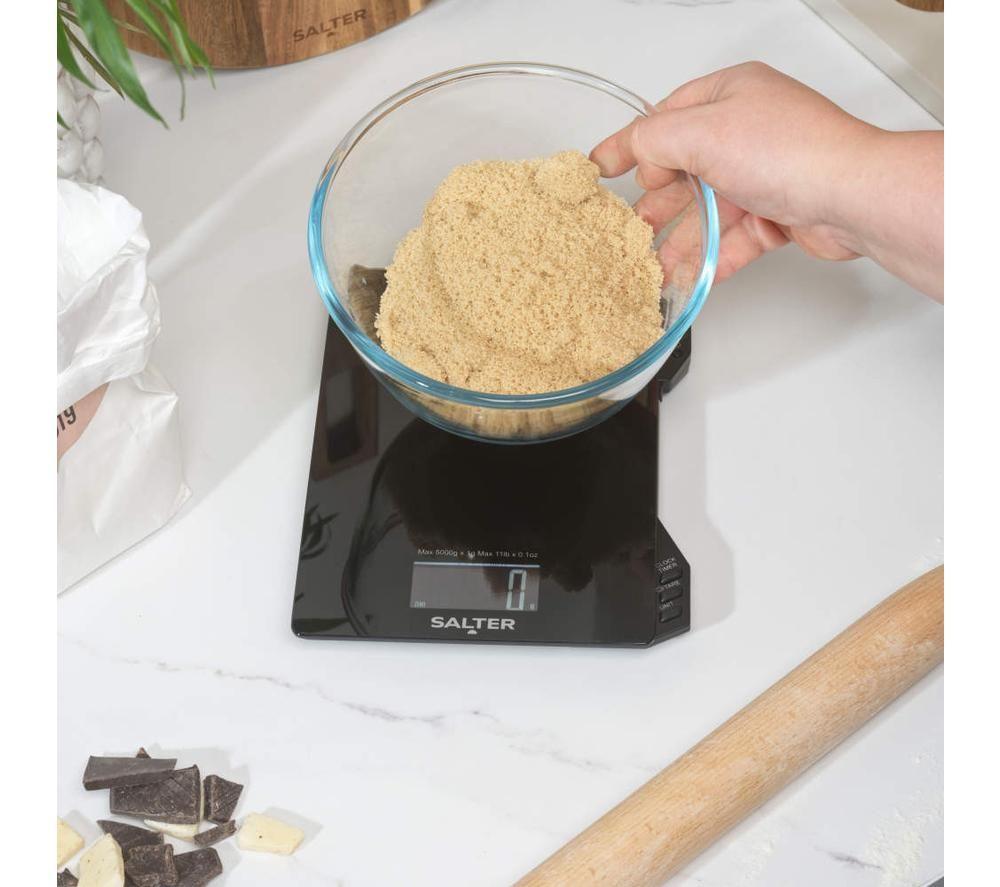 SALTER SA00617FEU12 Electronic Kitchen Scale & Temperature Probe Set - Black image number 6 of 6