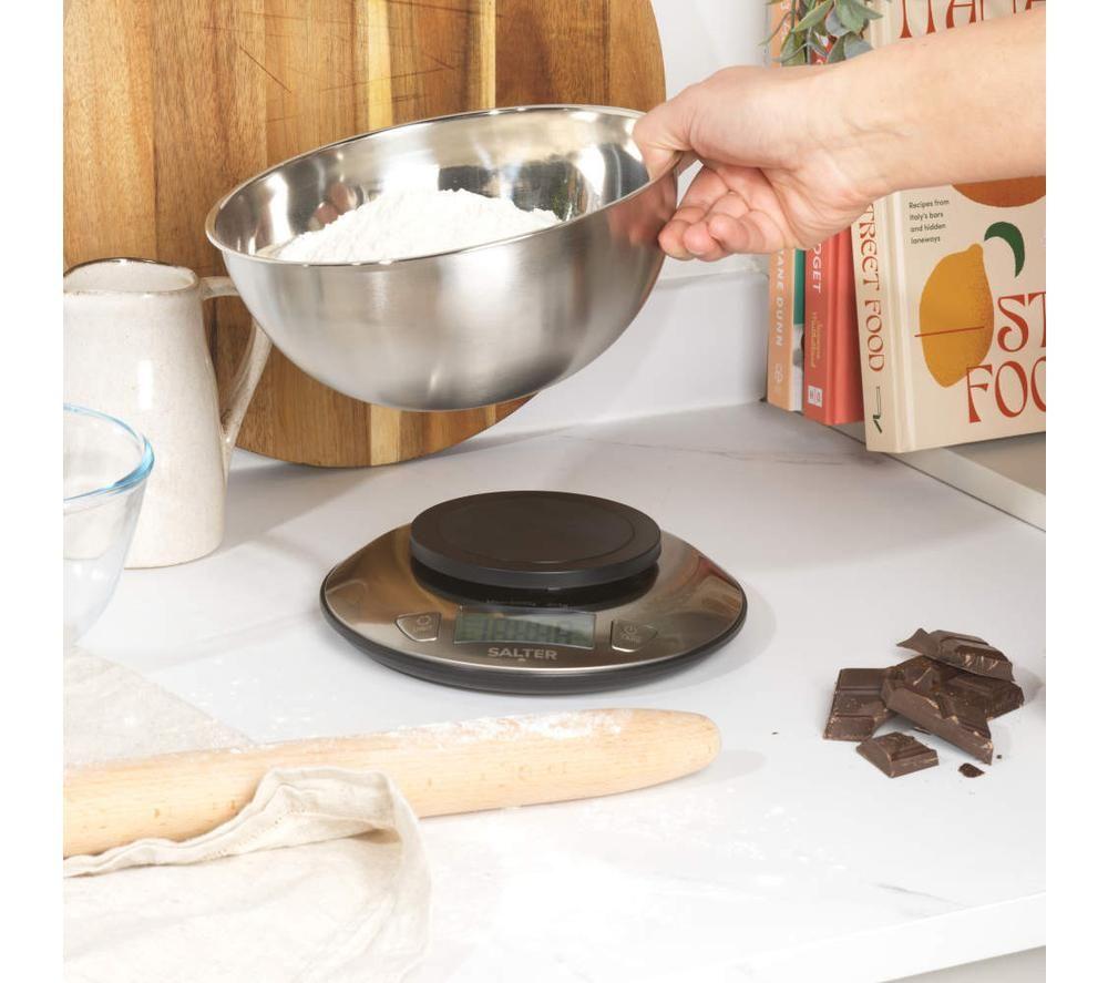 SALTER SA00618FEU12 Digital Kitchen Scale - Silver image number 5 of 6