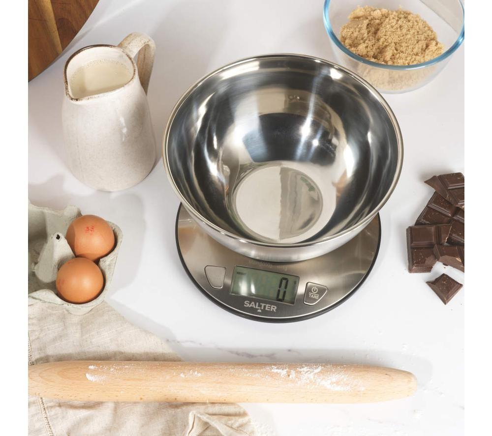 SALTER SA00618FEU12 Digital Kitchen Scale - Silver image number 6 of 6