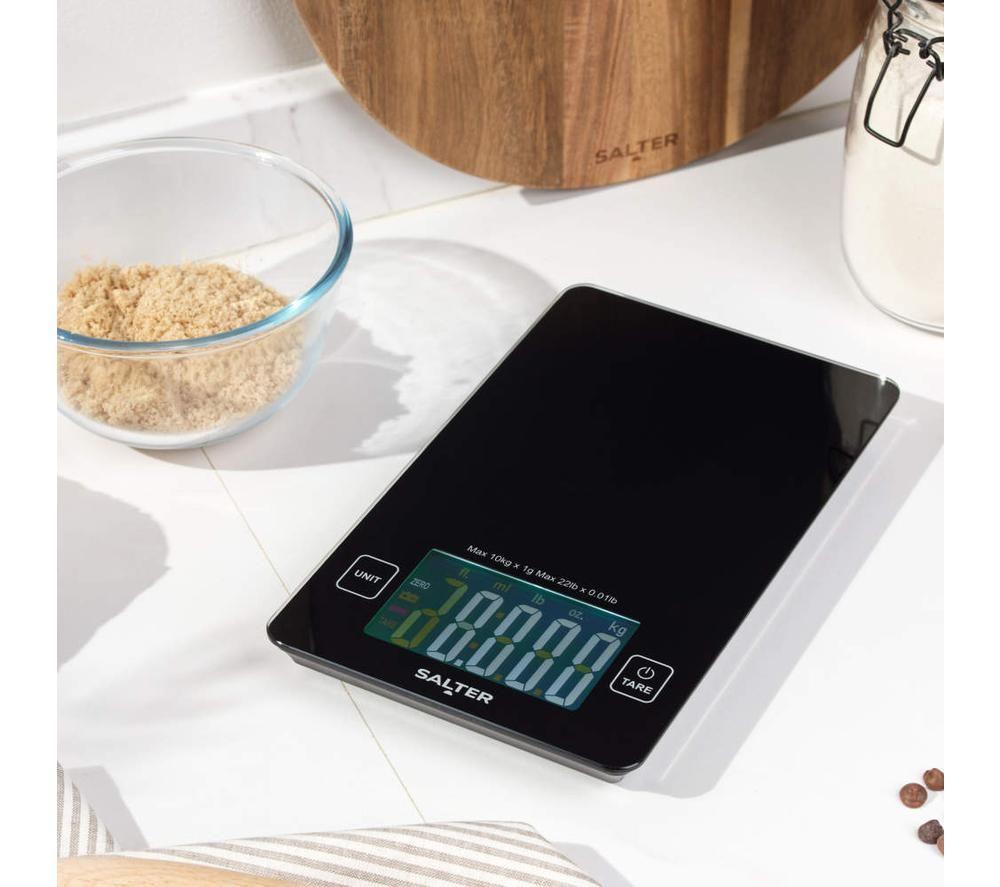 SALTER Electronic Kitchen Scale - Black image number 5 of 7