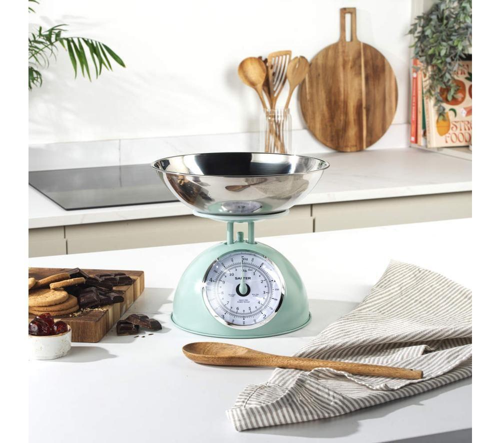 SALTER Timeless Mechanical Kitchen Scale - Green image number 2 of 5