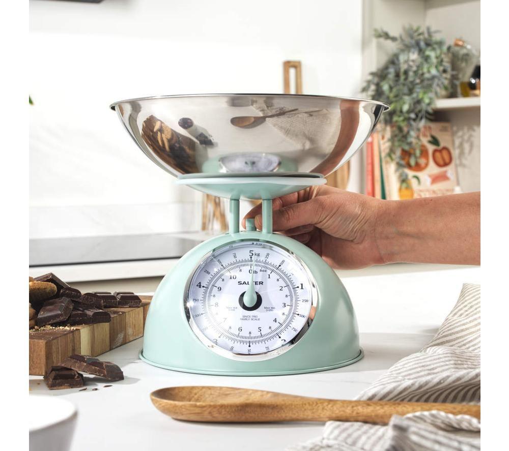 SALTER Timeless Mechanical Kitchen Scale - Green image number 3 of 5