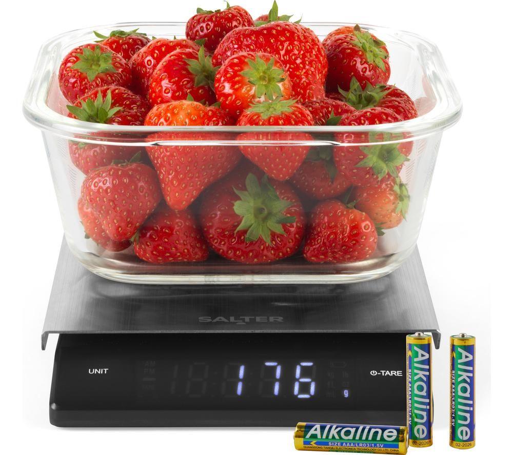 SALTER SA00695SFEU12 Electronic Kitchen Scale - Black image number 5 of 6