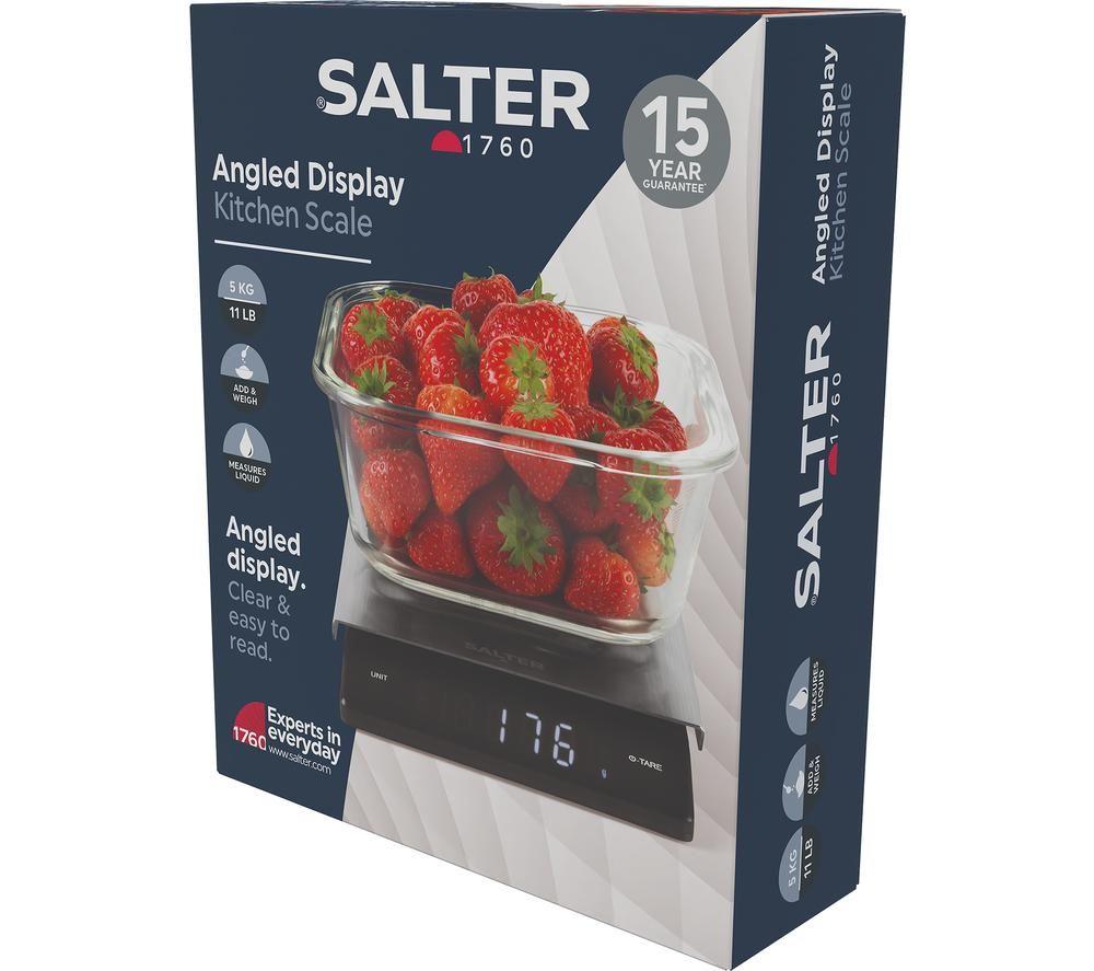 SALTER SA00695SFEU12 Electronic Kitchen Scale - Black image number 6 of 6