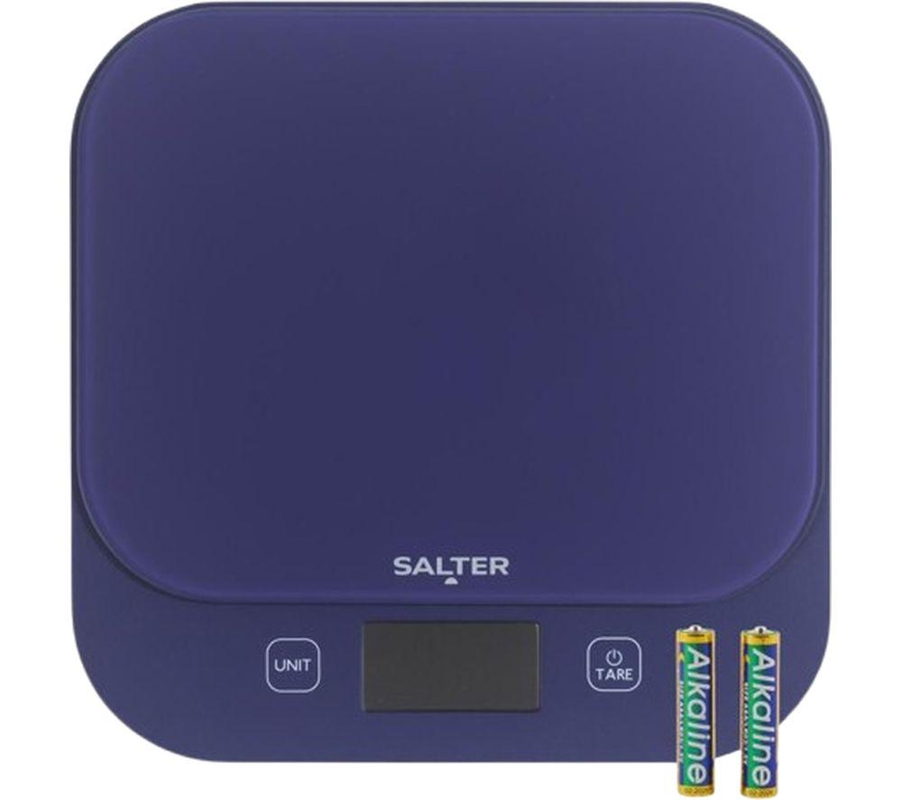 Salter British Bakes Digital Kitchen Scales - Purple, Purple