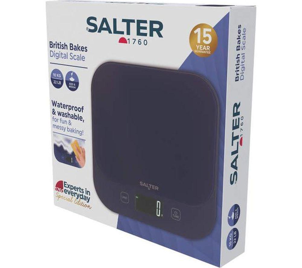 SALTER British Bakes Digital Kitchen Scales - Purple image number 4 of 8