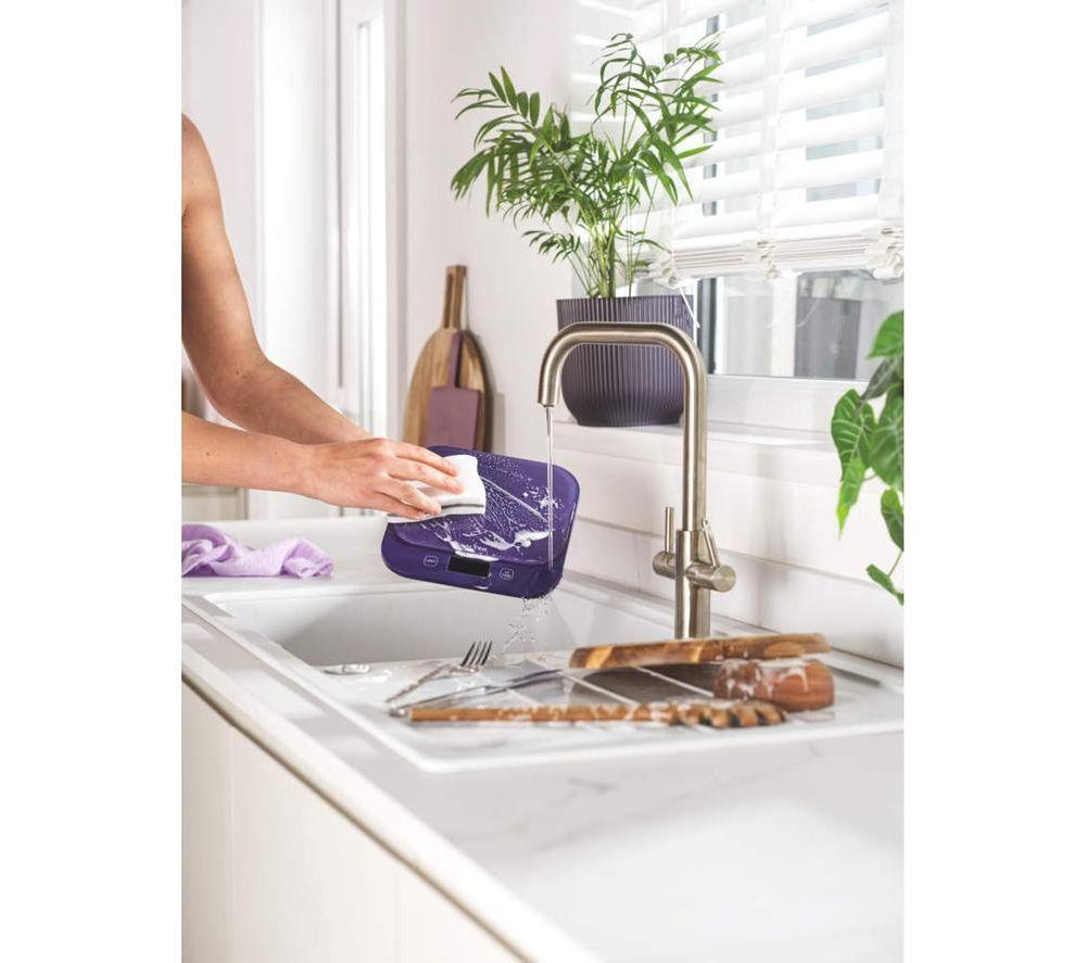 SALTER British Bakes Digital Kitchen Scales - Purple image number 8 of 8