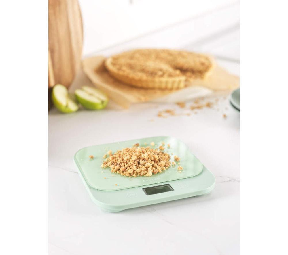 SALTER British Bakes Digital Kitchen Scales - Green image number 6 of 6