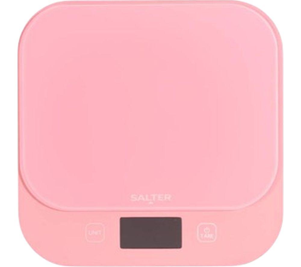 SALTER British Bakes Digital Kitchen Scales - Pink image number 2 of 6