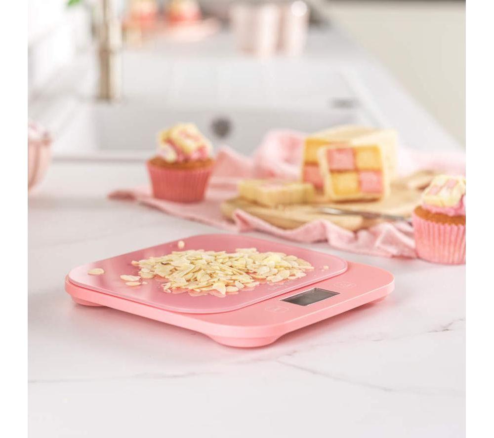 SALTER British Bakes Digital Kitchen Scales - Pink image number 6 of 6