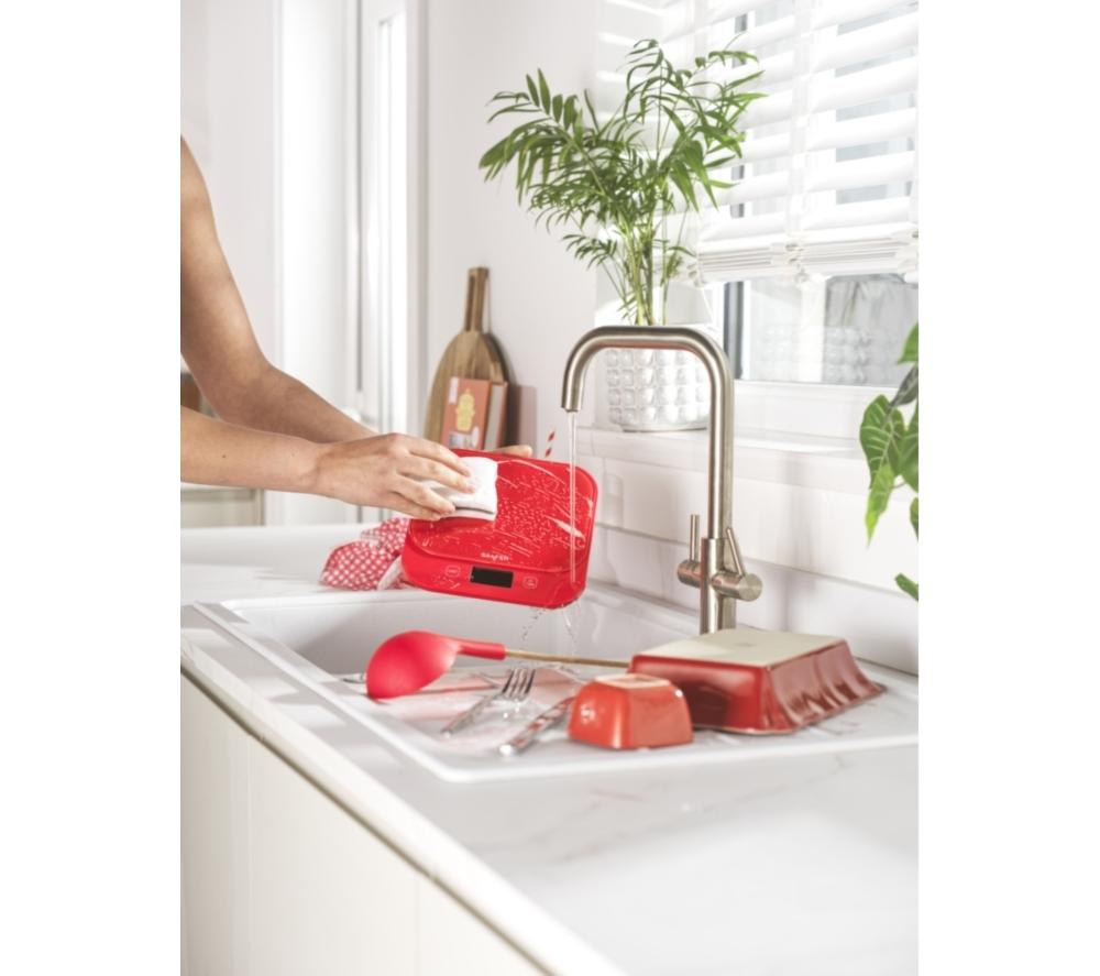 SALTER British Bakes Digital Kitchen Scales - Red image number 6 of 8