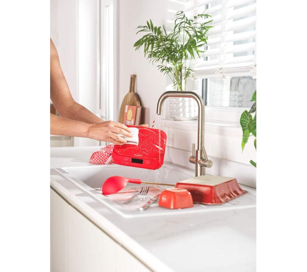 SALTER British Bakes Digital Kitchen Scales - Red image number 7 of 8