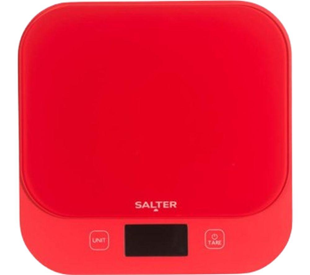 SALTER British Bakes Digital Kitchen Scales - Red image number 8 of 8