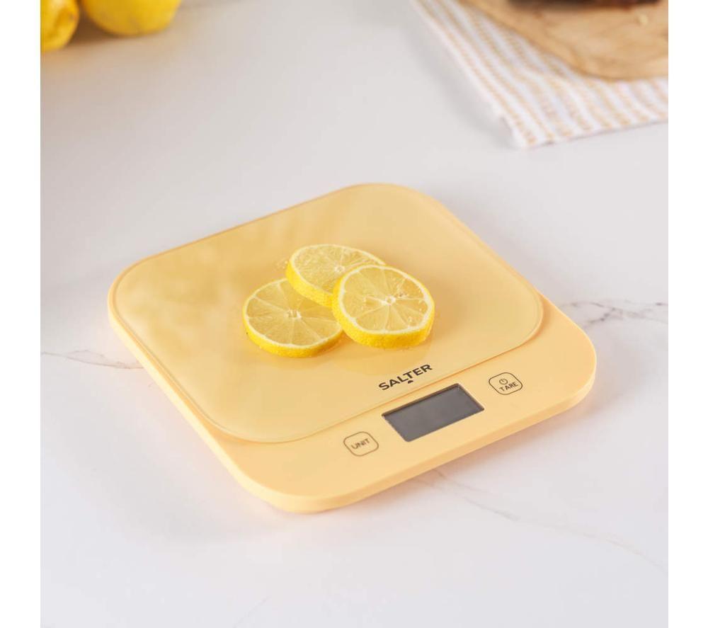 SALTER British Bakes Digital Kitchen Scales - Yellow image number 4 of 6