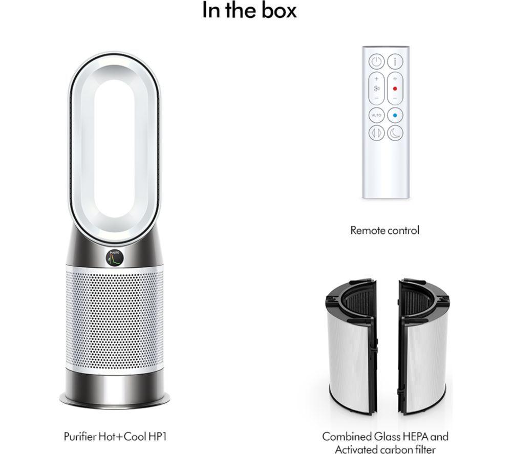 DYSON Purifier Hot+Cool HP1 Smart Fan - White image number 2 of 9