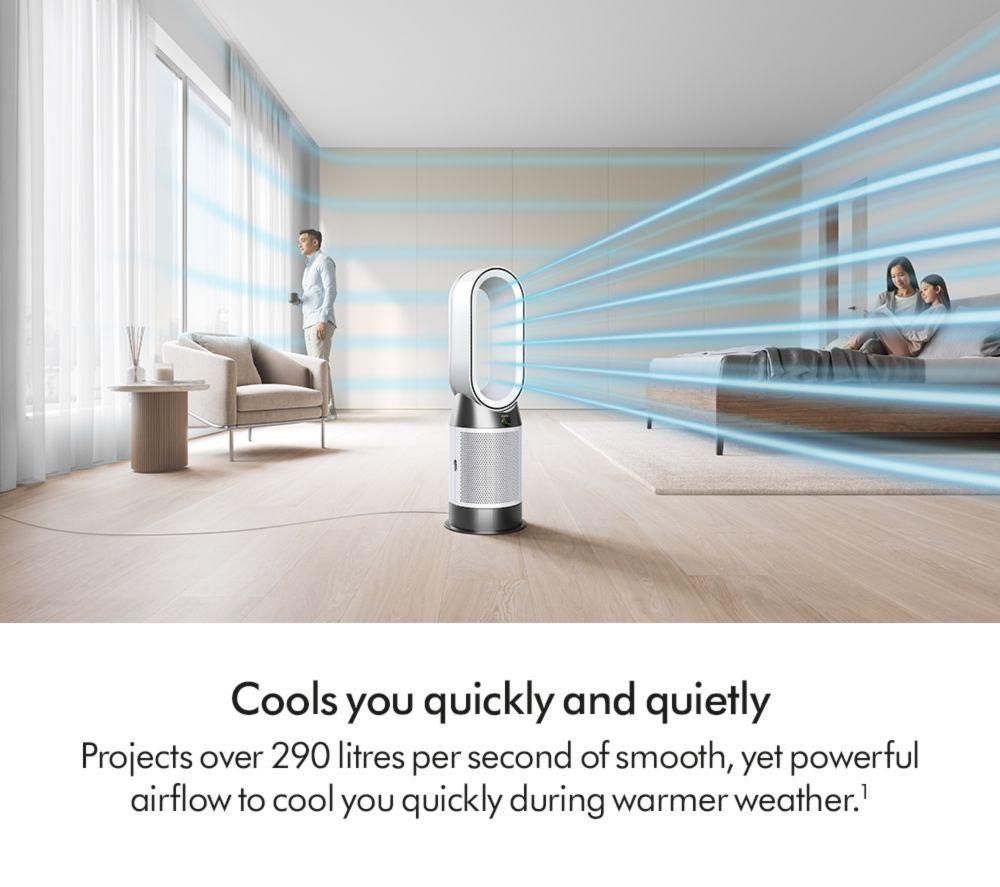 DYSON Purifier Hot+Cool HP1 Smart Fan - White image number 3 of 9