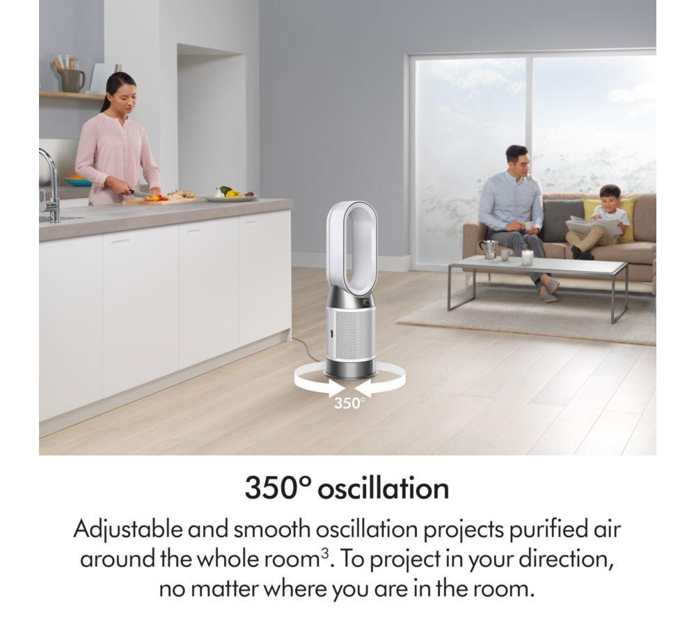 DYSON Purifier Hot+Cool HP1 Smart Fan - White image number 8 of 9
