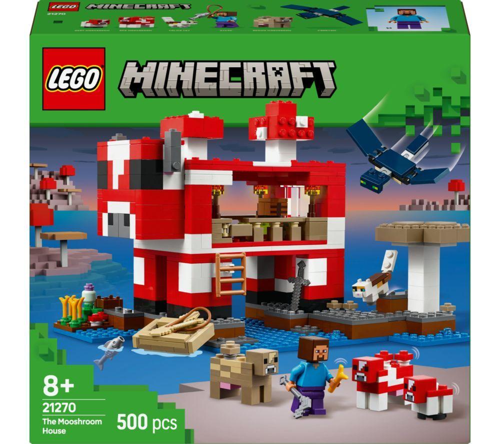 LEGO Minecraft 21270 The Mooshroom House Set image number 4 of 4