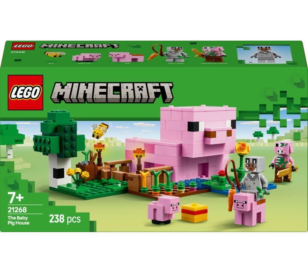 LEGO Minecraft 21268 The Baby Pig House Set image number 2 of 4