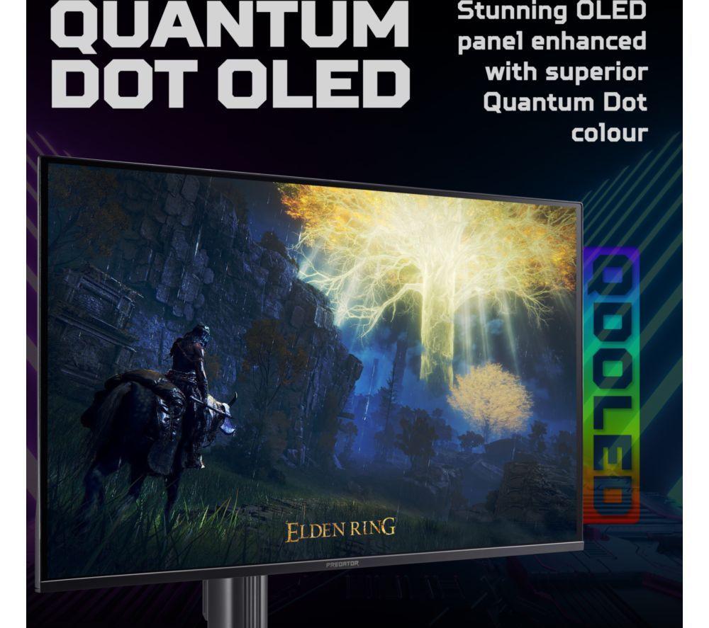ACER Predator X27UZ1 Quad HD 26.5" QD-OLED Gaming Monitor image number 5 of 9