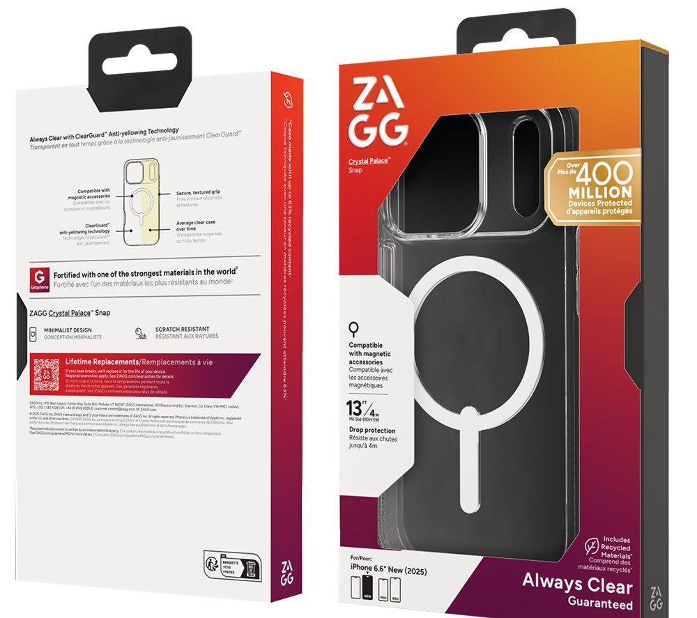 Dollar Tree Dollar General Cell Phone Holder ZAGG Crystal Palace Snap  (Graphene) IPhone 17 Pro Max