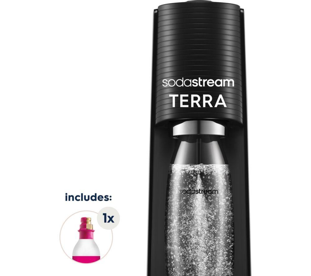 SODASTREAM Terra Sparkling Water Maker Bundle - Black image number 2 of 6