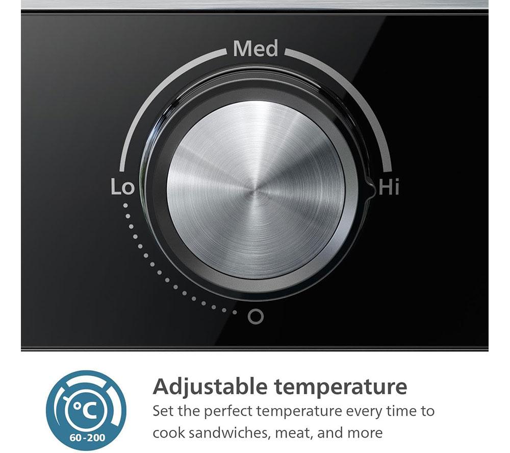 PHILIPS 5000 Series HD6301/90 Contact Grill - Silver image number 7 of 9