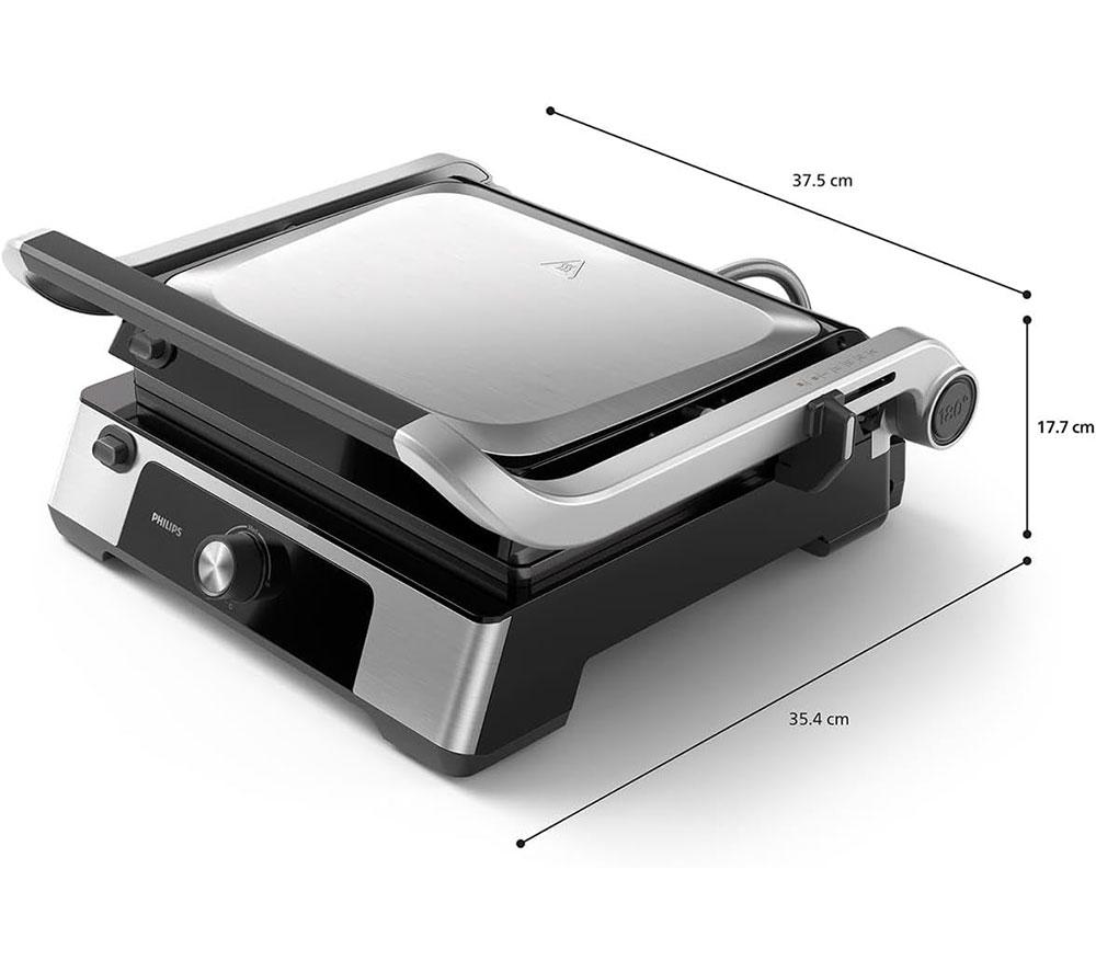 PHILIPS 5000 Series HD6301/90 Contact Grill - Silver image number 9 of 9