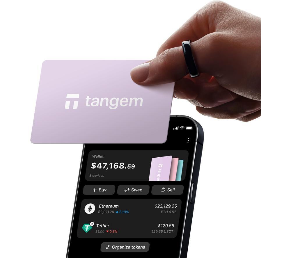 TANGEM Morning Zefir Hardware Crypto Wallet - Pack of 3 image number 7 of 8
