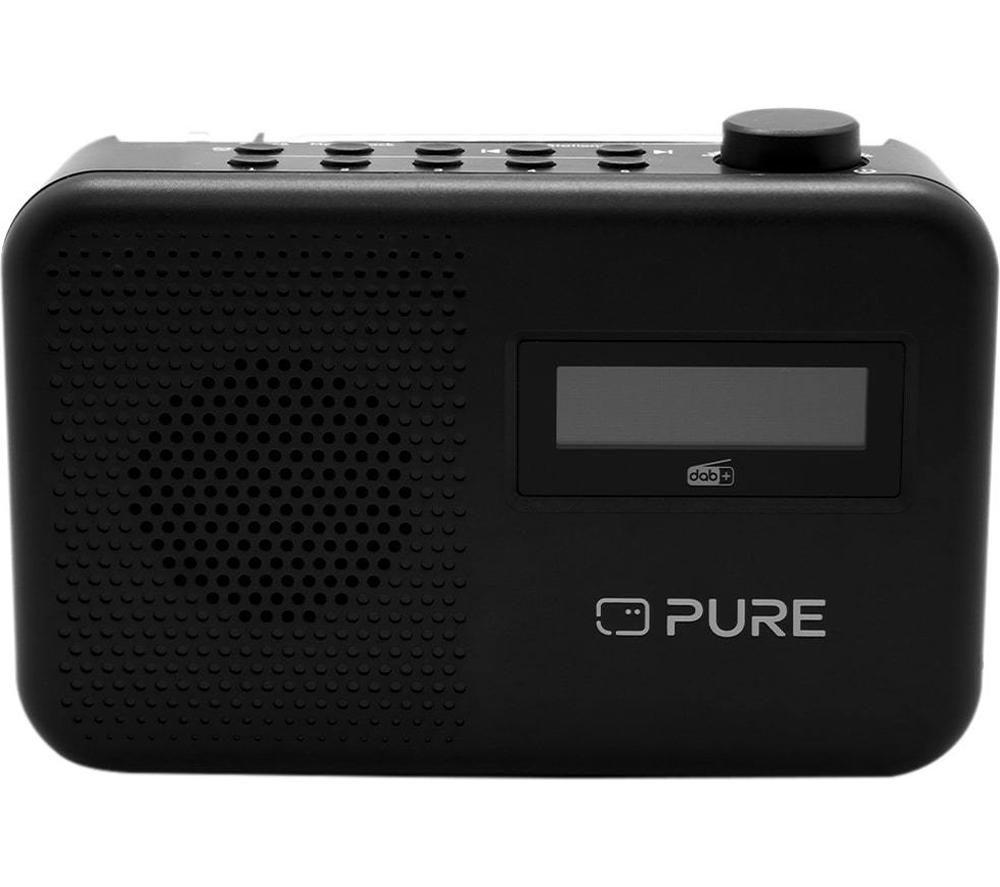 Pure Elan One 2 Dabﱓ Bluetooth Radio - Charcoal, Black