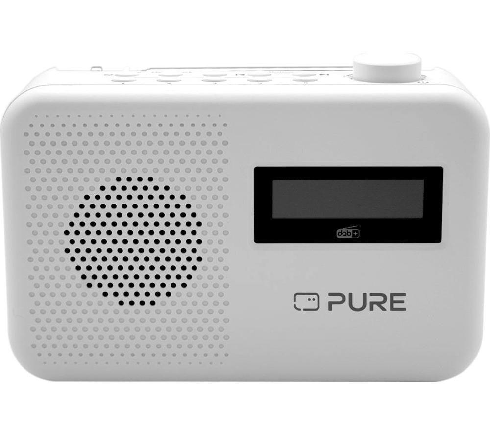 PURE Elan One 2 DAB+/FM Bluetooth Radio - White