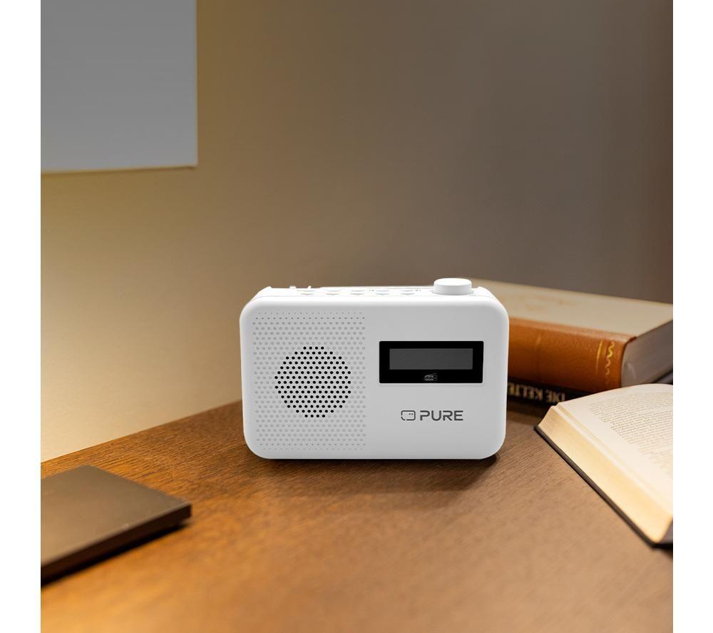 PURE Elan One 2 DAB+/FM Bluetooth Radio - White image number 8 of 8