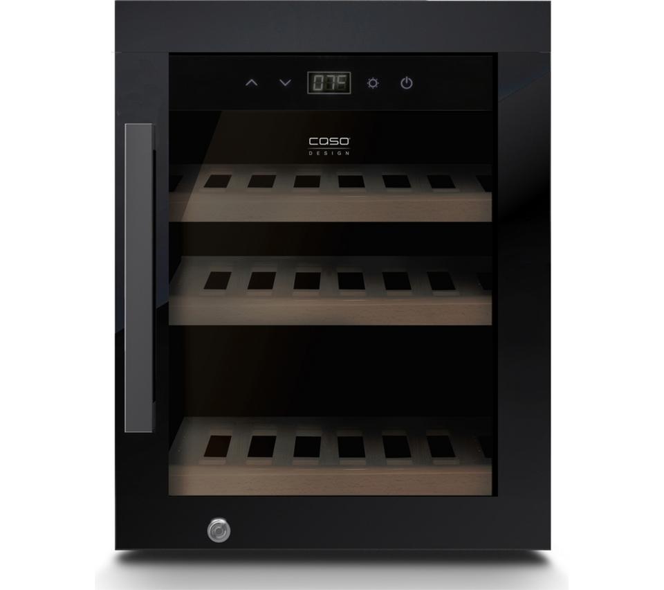 CASO 716 WineExclusive 12 Wine Cooler - Black