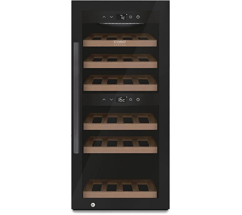 CASO 718 WineExclusive 24 Smart Wine Cooler - Black