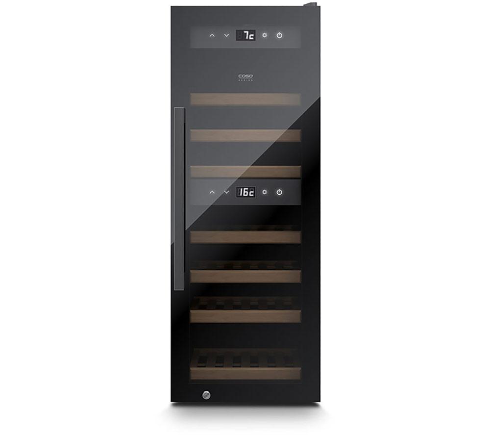 CASO 721 WineExclusive 38 Smart Wine Cooler – Black, Black