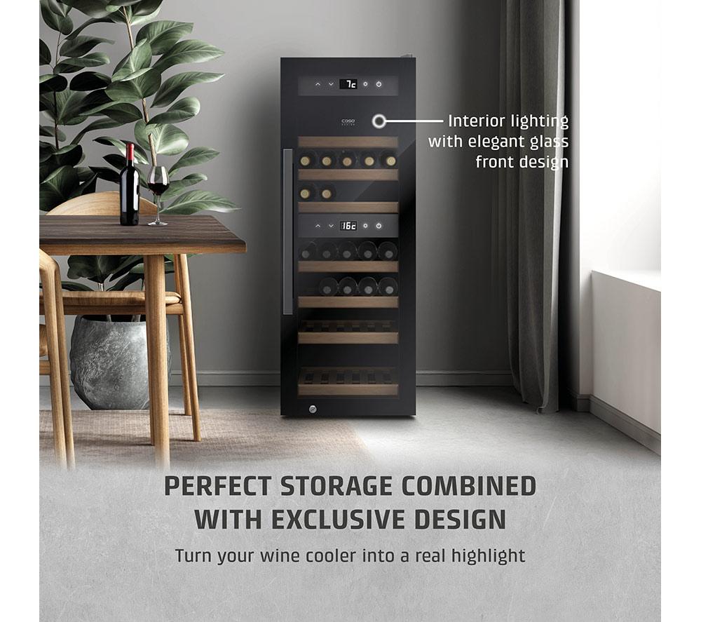 CASO 721 WineExclusive 38 Smart Wine Cooler - Black image number 7 of 7