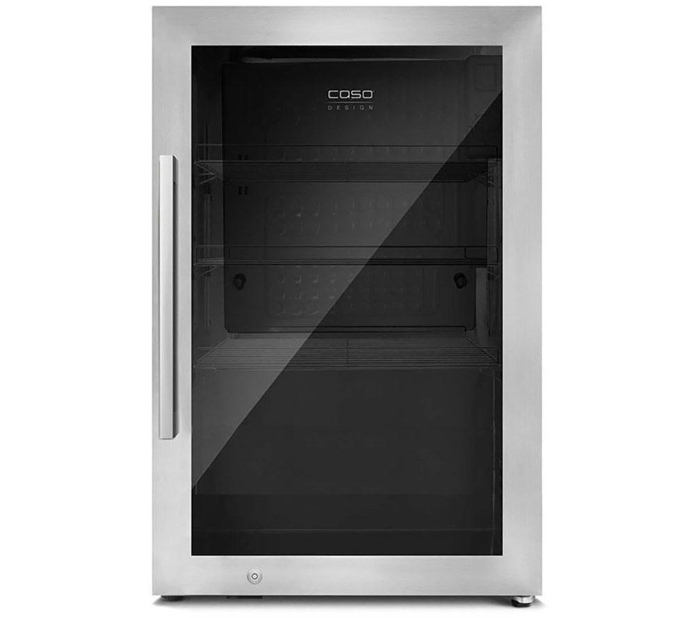 CASO Design Indoor & Outdoor Drinks Cooler – Stainless Steel, Right Door Hinge, Stainless Steel