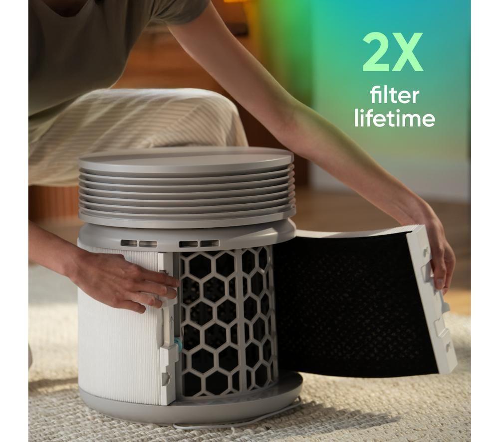BLUEAIR Blue Signature Smart Air Purifier - Midnight Blue image number 4 of 6
