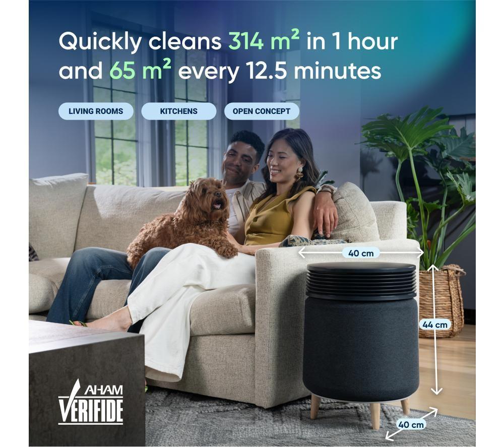 BLUEAIR Blue Signature Smart Air Purifier - Midnight Blue image number 5 of 6