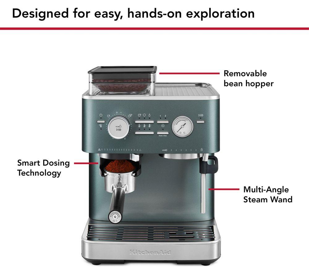 KITCHENAID 5KES6551BJP Bean to Cup Espresso Machine - Juniper image number 7 of 8