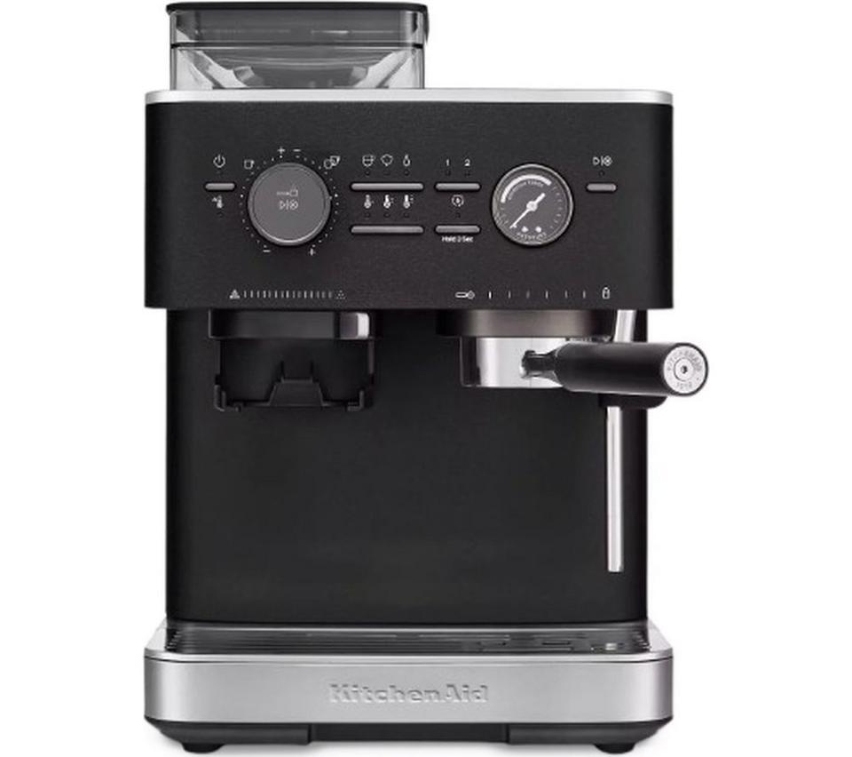 KITCHENAID 5KES6551BBK Bean to Cup Espresso Machine - Cast Iron Black