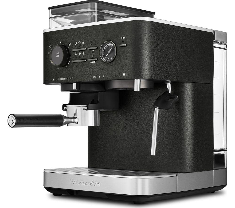 KITCHENAID 5KES6551BBK Bean to Cup Espresso Machine - Cast Iron Black image number 2 of 8