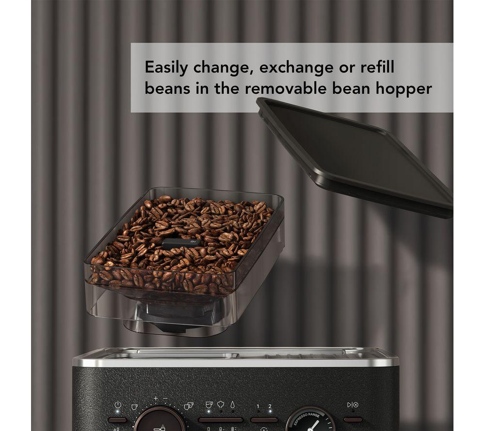 KITCHENAID 5KES6551BBK Bean to Cup Espresso Machine - Cast Iron Black image number 6 of 8