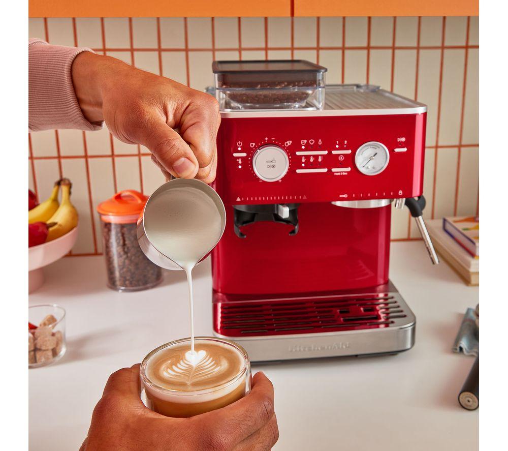 KITCHENAID 5KES6551BCA Bean to Cup Espresso Machine - Candy Apple image number 2 of 8