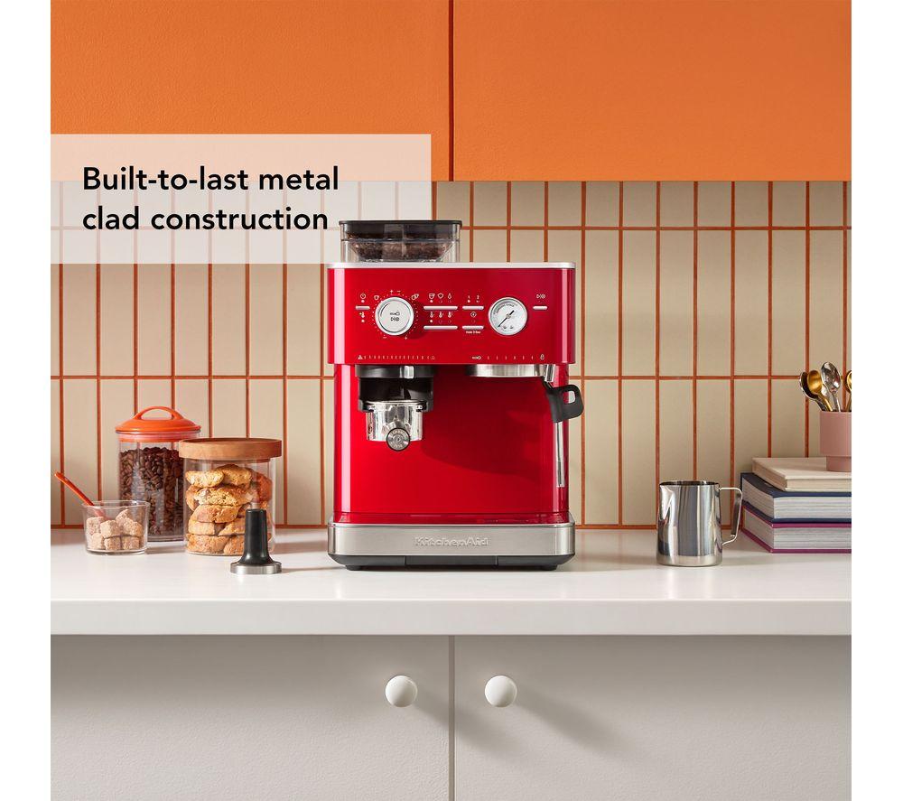 KITCHENAID 5KES6551BCA Bean to Cup Espresso Machine - Candy Apple image number 3 of 8