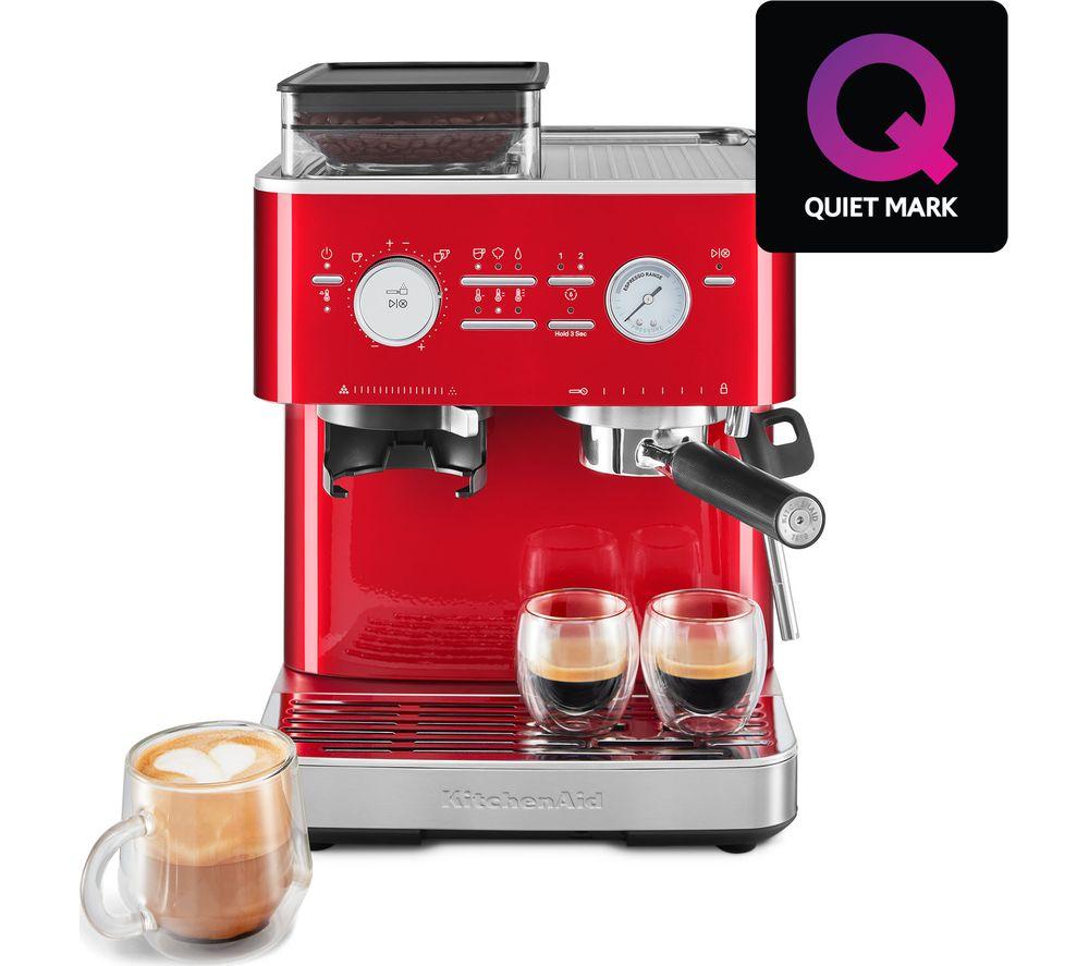 KITCHENAID 5KES6551BCA Bean to Cup Espresso Machine - Candy Apple image number 5 of 8