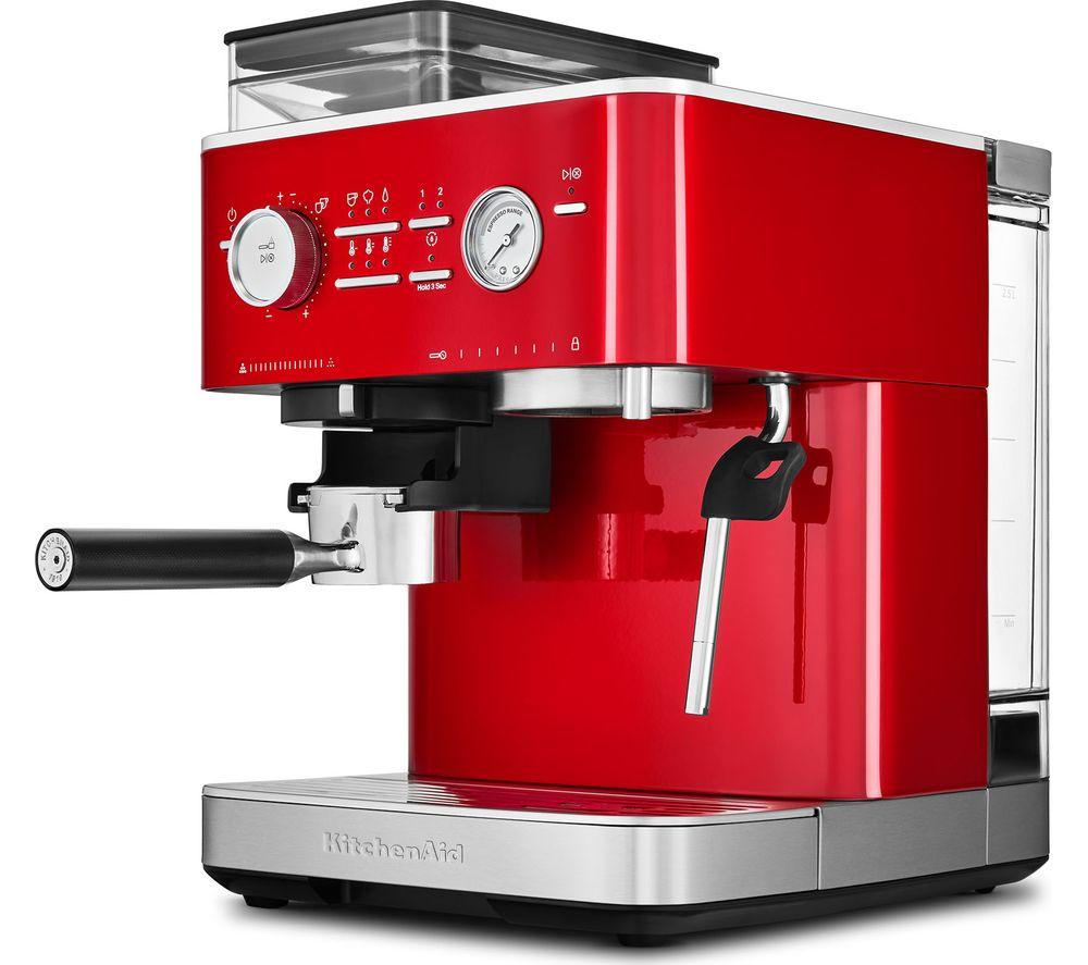 KITCHENAID 5KES6551BCA Bean to Cup Espresso Machine - Candy Apple image number 8 of 8